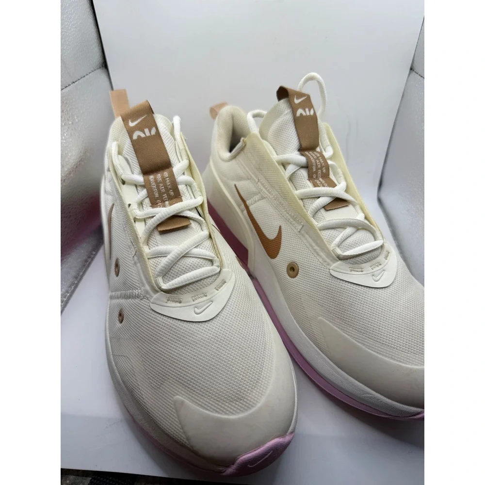 Nike Air Max Up Womens Sail Metallic Red Bronze Pink Sneakers DB9582-100 Size 11